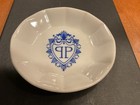The Plaza Hotel New York Vintage Trinket Dish  White Porcelain Mid 20th Century 