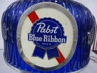 Pabst Blue Ribbon Pbr Beer Hanging Lamp Light - Great For Bar Mancave Poker Room