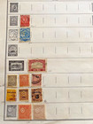 Worldwide Paraguay Stamps Older Hinged On Album Pages