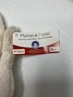 Mamas   Papas Plush Bunny Rabbit Off-white Cream Stuffed Animal Soft Toy Nwt