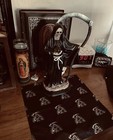 La Santa Muerte Silk Altar Cloth Mantel Seda Amuleto Reaper Protection