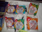  11 Vtg 1996 Mcdonald s Sleeping Beauty  1-6 Complete Set With Happy Meal Boxes 