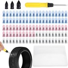 100pcs Tire Repair Nails Kit With 3 Sizes Screw In Tire Repair Plugs Repair Tool