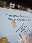 Hatch Grow Smart Changing Pad And Scale  Padded  Gray  Smart Baby Scale Pad