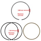 Caltric Piston Rings For Kawasaki Kx250f kx250f Monster Energy 2004-2019