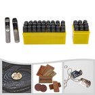 Jewelry Steel Letter Punch Press Tool Metal Stamping Kit Hand Stamp Punches Kit
