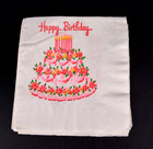 Vintage Paper Napkins Mixed Lot Of 38 Happy Birthday   Floral Cocktail   Dinner