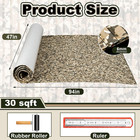 Boat Flooring Eva Foam  Vertical Lines  Camo Desert  94   X 47 