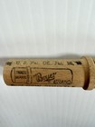 Vintage Boye Needle Co Wood Needle Case Tube Chicago Il Sewing Advertising