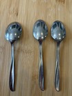 Oneida Atomic Twin Star Stainless Flatware Teaspoons   Soup Vtg Betty Crocker