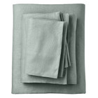 Casaluna 100  Linen Sage Green Full Size 4-piece Sheet Set Brand New