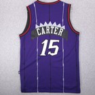 Nike Team Vtg Vince Carter Toronto Raptors Nba Jersey  15 Mens Medium Length  2