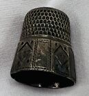 Sterling Silver Thimble Vintage Sewing Thimble Size 9