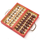 International Chess Chinese Terracotta Warriors Chess Pieces Foldable Board Game
