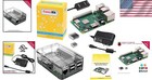 Raspberry Pi 3 Model B  - 1 4ghz Quad-core Processor  Clear Shell   Power Supply