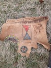 Antique Native American Indian Lot Of 3 Artifacts  Rainstick  Spear  Animal Hyde