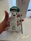 2025 Glass Starbucks Bearista Bear Cold Cup Holiday Limited Edition