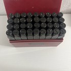 Pittsburgh Stamping Set Letter Number Punch Steel 1 4  A-z  0-9 Metal Die Tool