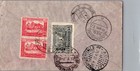 1938 Afghanistan Kabul Registered Airmail Cover To Prague Czechoslovakia