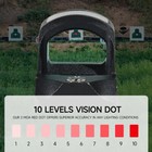 Hs 507c Red Dot Sight Micro Solar Power Pisto Sight Hunting Tactical Riflescope