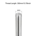 Fully Threaded Rod M10 X 350mm 1 5mm Pitch 304 Stainless Steel Right Hand 2pcs