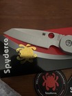 Spyderco Smock Cpm-cruwear Satin Blade Satin Aluminum Handles C240alcwp