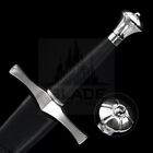 Hand Forged Medieval Knight Templar High Carbon Steel Viking Sword Sharp Blade