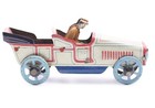 Convertible Touring  tin Litho Penny Toy Car German 4 