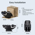 Full Body Massage Chair 2025   Airbag  Shiatsu  Heat  Ai App Control Recliner