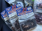 Vintage Huge Lot Of 102 Packs Of Sequins Assorted Colors Westrim Crafts 