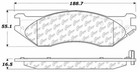 New Titaniumetallic Ii Brake Pads Mkd702   D702 Fits Vehicles On Chart