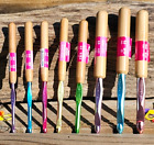 Susan Bates Set Of 8 Bamboo Handle Crochet Hooks - Also Save Some  