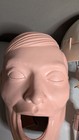 Vtg Columbia Dentoform Dental Phantom Head Display W  Pole Metal Shroud   8 
