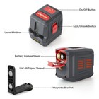 Laser Level  Red Self Leveling Laser Level With Horizontal Vertical 2 Line La   