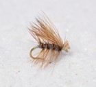 12 Flies -elk Hair Caddis Gray Body Dry Fly - Mustad Signature Fly Fishing Hooks