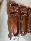 Vintage Anthropomorphic Basset Hound Dog Hot Dog Plate Set Of 4 Euc
