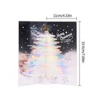 3d Christmas Greeting Cards  Festive Pop Up Christmas Cards With Envelopes