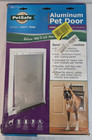 Petsafe Wall Entry Pet Door - Rust Free Telescoping Frame Large 100lb Dog  w5757