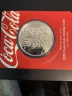 Coca Cola 2019 Holiday Coin  Silver 1oz 999 New In Package Fijis Santa 