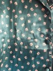 Vintage Jc Penny Delicates 2pc Pajamas Size Medium Nwt Jade Green Gold 