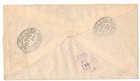 1929 Panama Registered First Flight Inverted Overprint Cover To New York