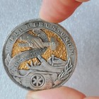 Movable Mechanism Coin  the Savior s Hand   Amazing Hobo Art Us Eagle