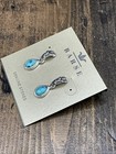 Barse Jubilee Earrings- Turquoise- Silver- Nwt