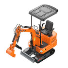 Mini Excavator B s 13 5hp Gas Epa hydraulic Thumb Clamp pilot Control pick Up Ca