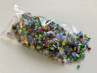 Large Lot Of Vintage Mixed Size Opaque Rhinestones  Must See 
