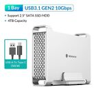 Yottamaster Hdd Case 2 5  Usb3 1 Gen-2 Type-c Sata Ssd External Hard Disk Case