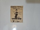Jungle Book   The Sign Of Zorro Walt Disney Vtg Newspaper Clipping Movie Ad 1978
