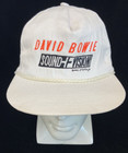 Rare Htf 1990 David Bowie Sound Vision Music Tour Snap Back Hat