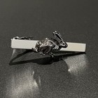 Rabbit Tie Clip Men Easter Holiday Gift  Hare Tie Bar In Box