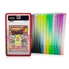 Psa Slab Bumper Guard Graded Card Guard Tpu Plastic W  Clear Backing Usa Seller